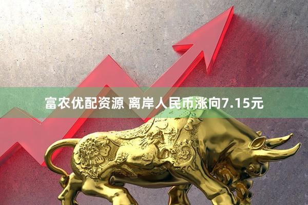 富农优配资源 离岸人民币涨向7.15元