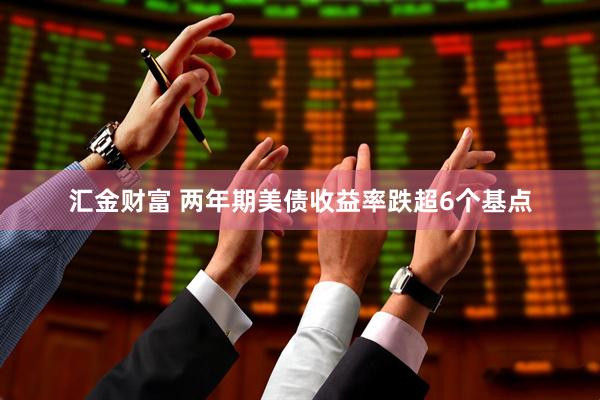 汇金财富 两年期美债收益率跌超6个基点